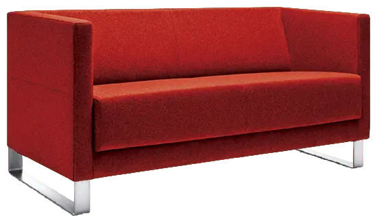 VELA - 3V, křeslo, látka VX EV 4 - látka cihlová